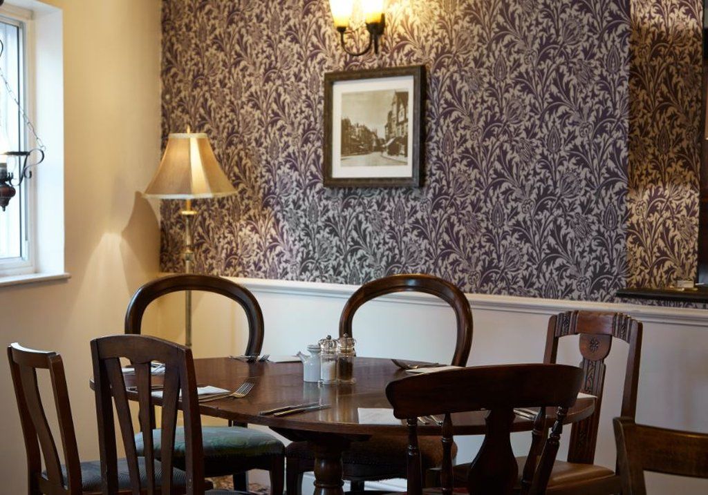 Bell Hotel By Greene King Inns Tewkesbury Restoran fotoğraf